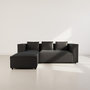 Voir la diapositive 2 : LISA DESIGN Stella - canapé d'angle gauche 4 places en simili