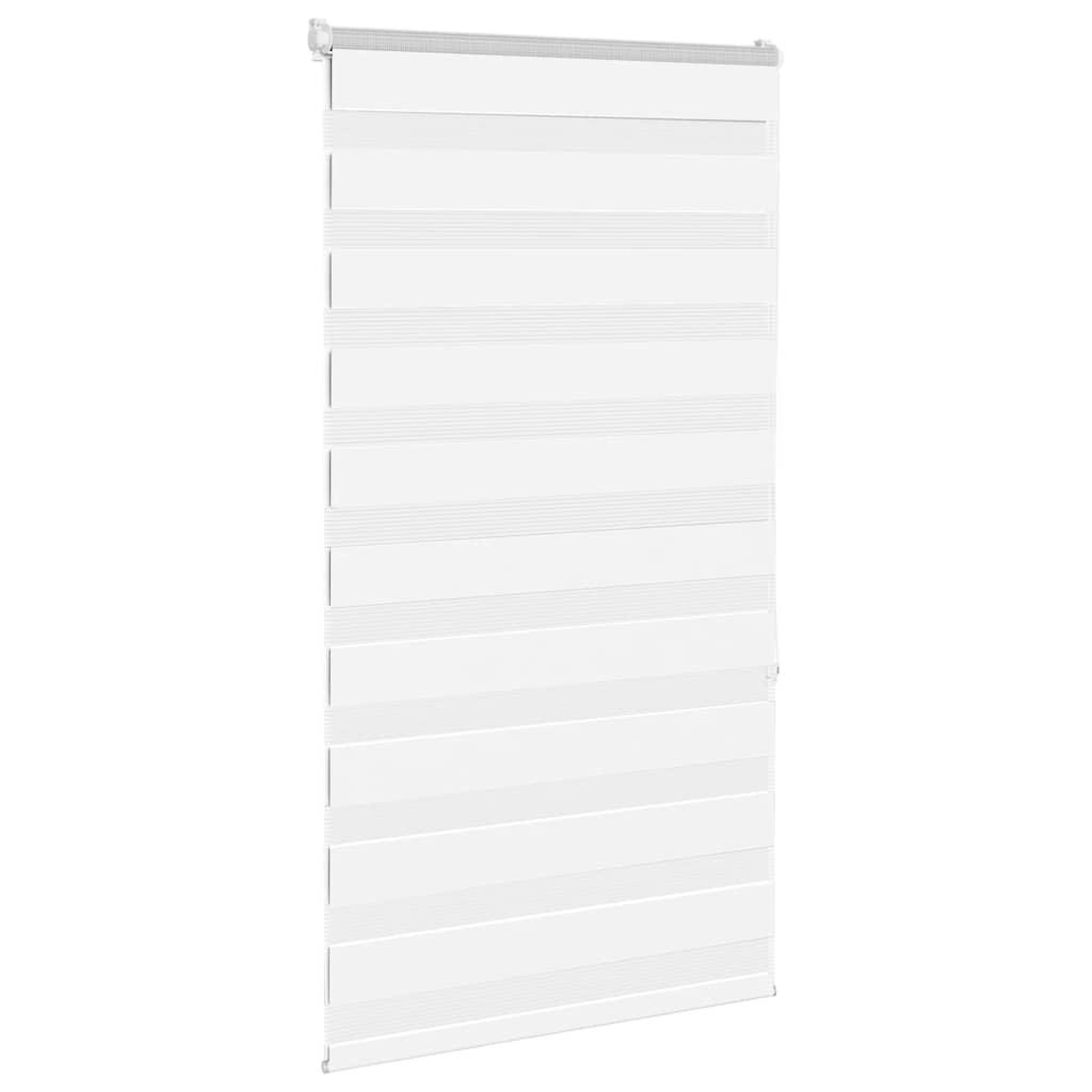 Voir la diapositive 3 : VIDAXL Store zebre blanc 70x150 cm largeur du tissu 65,9 cm polyester