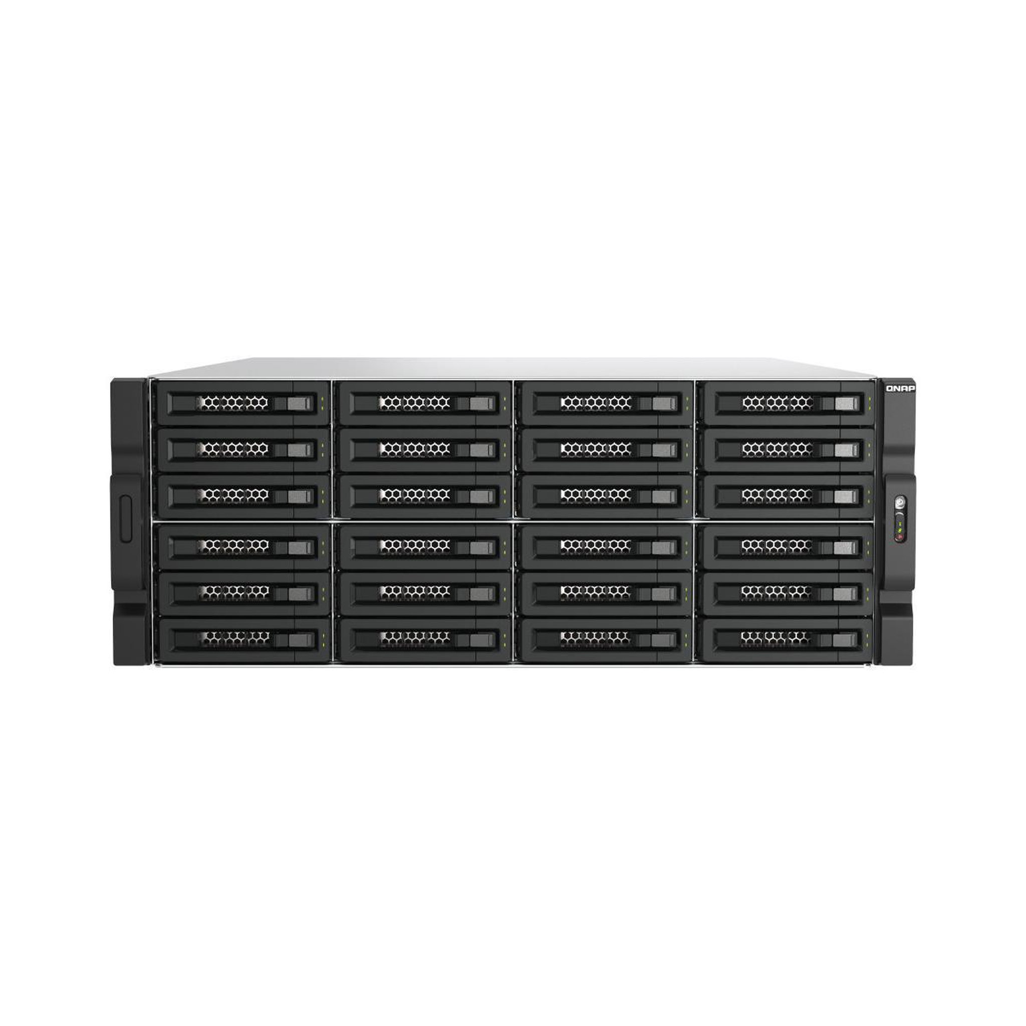 Voir la diapositive 3 : Qnap Qnap tl-r2400pes-rp boîtier de disques de stockage boîtier disque dur/ssd noir, gris 2.5/3.5