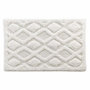 Voir la diapositive 1 : Paris Prix Tapis de Bain Jacquard  Nemesis  50x80cm Blanc