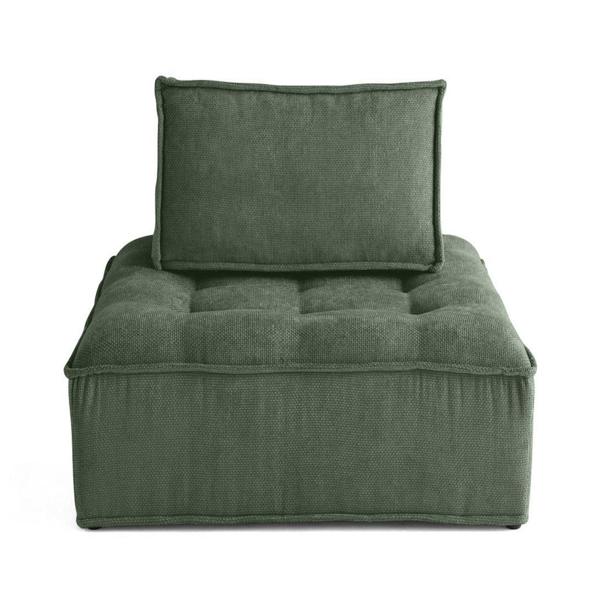 LISA DESIGN Marisol - module d'assise - velours texturé