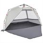 Voir la diapositive 5 : VIDAXL Tente de plage 3 personnes gris liberation rapide impermeable