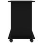 Voir la diapositive 5 : VIDAXL Bureau d'ordinateur Noir 80x50x75 cm Bois d'ingenierie