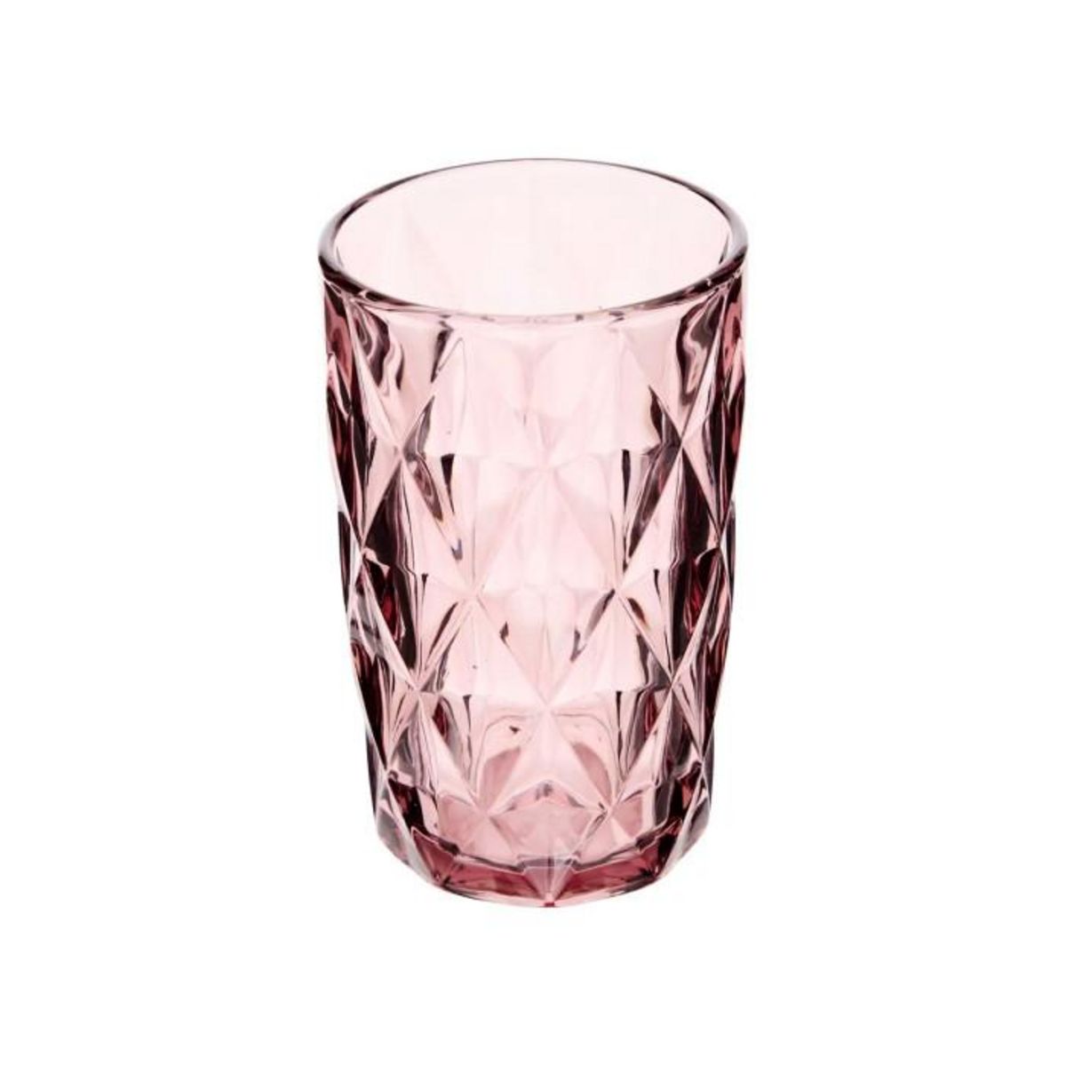 SECRET DE GOURMET Lot de 6 Gobelets Haut  Lea  40cl Rose