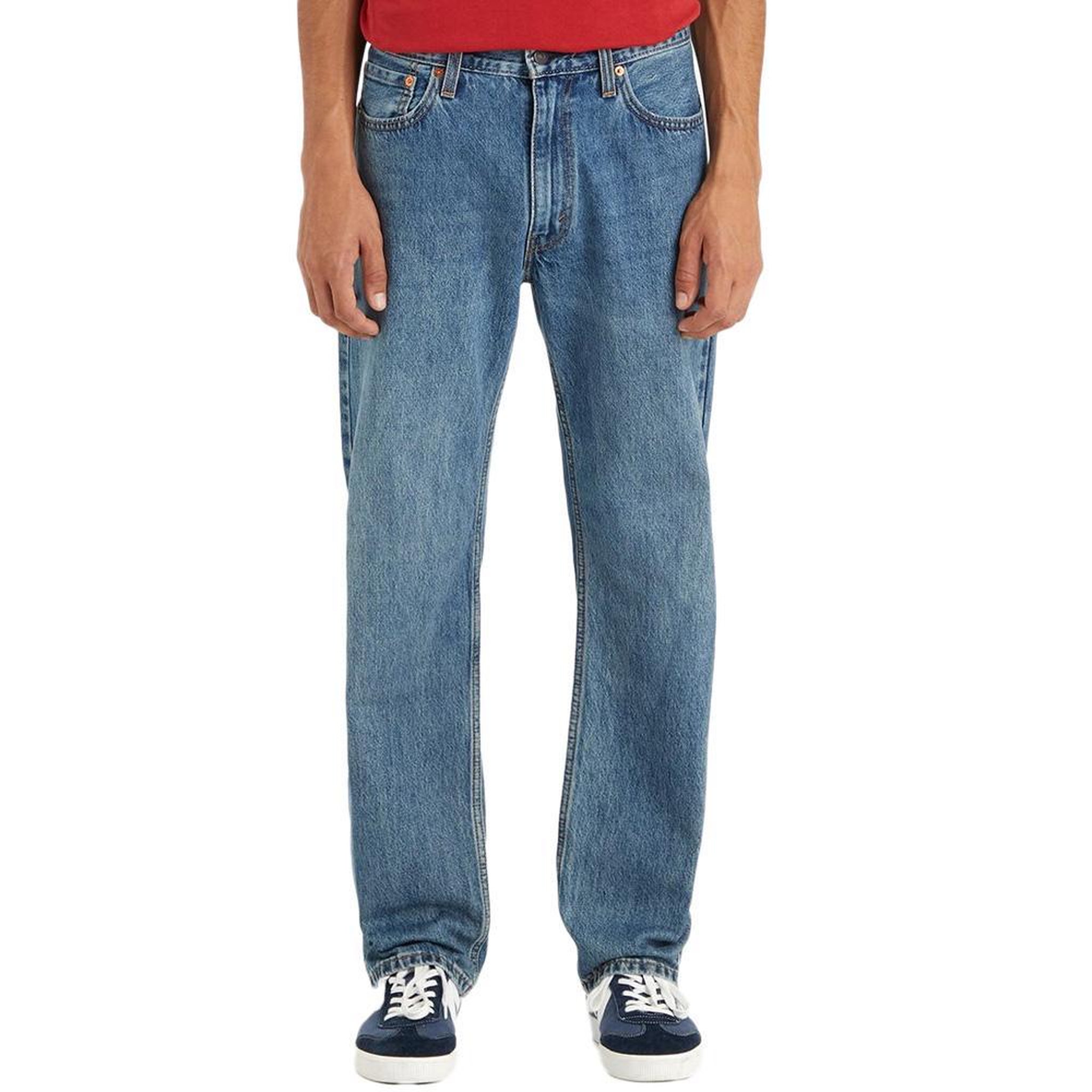 Voir la diapositive 2 : Levi's Jean 555   Homme Levi's Relaxed Straight Med Indig