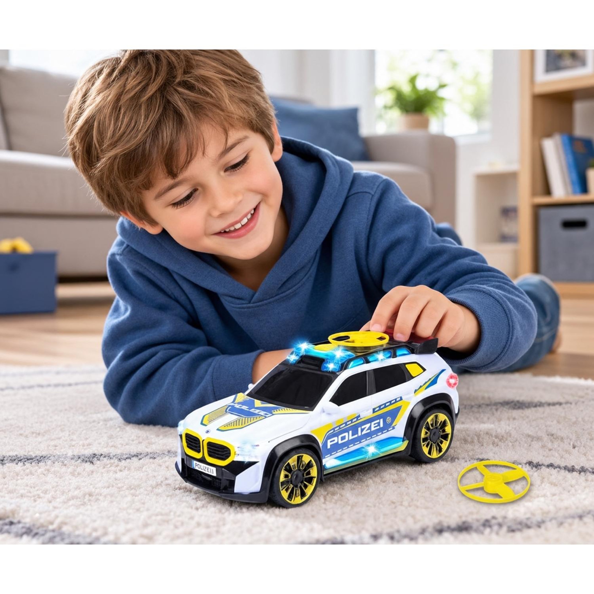 Voir la diapositive 2 : Dickie Toys Voiture de Police BMW XM Crime hunter