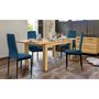 Voir la diapositive 5 : Lot de 4 chaises en velours JUNE