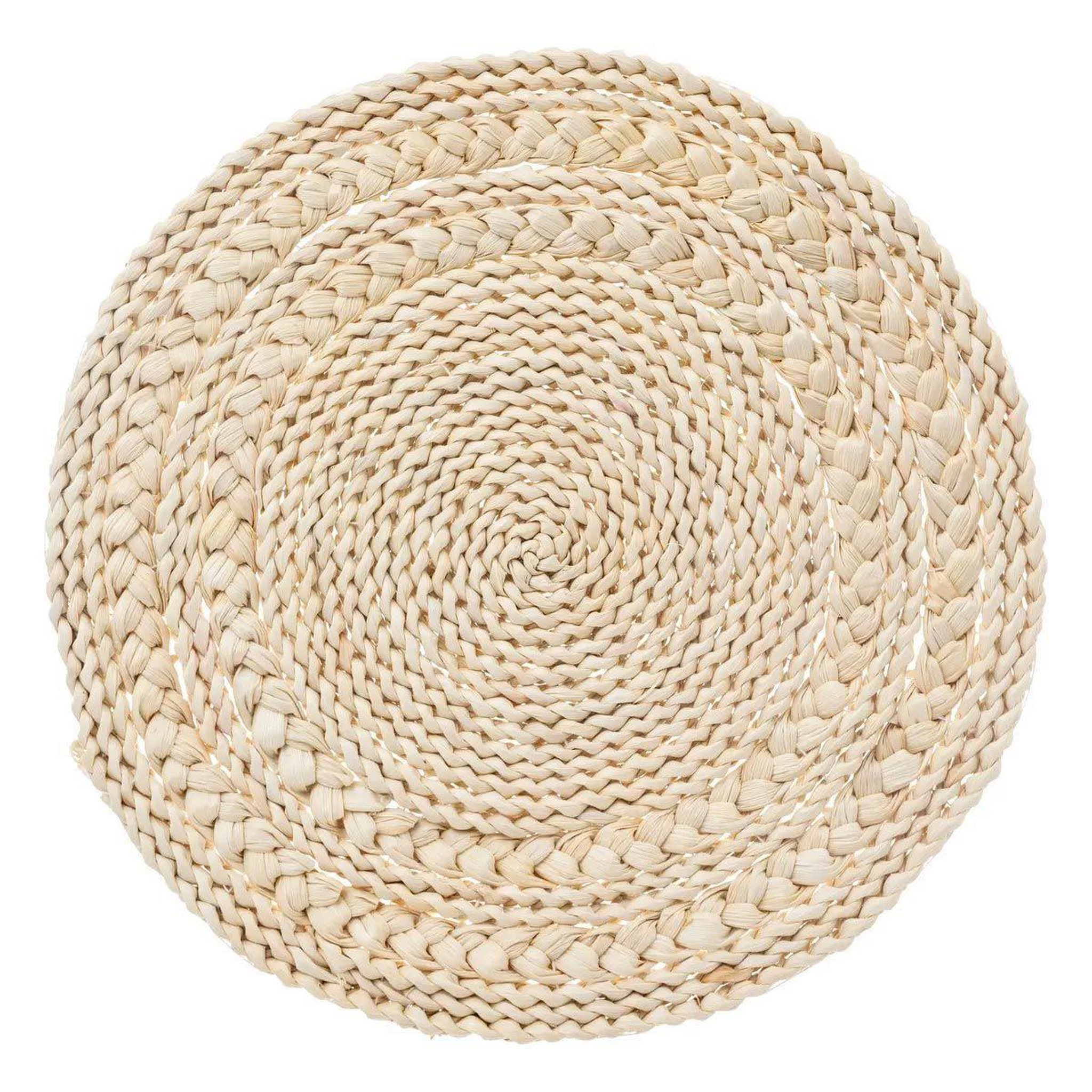 SECRET DE GOURMET Set de table tressé  soleya  38cm beige