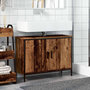 Voir la diapositive 3 : VIDAXL Armoire lavabo vieux bois 80x30x60 cm bois d'ingenierie