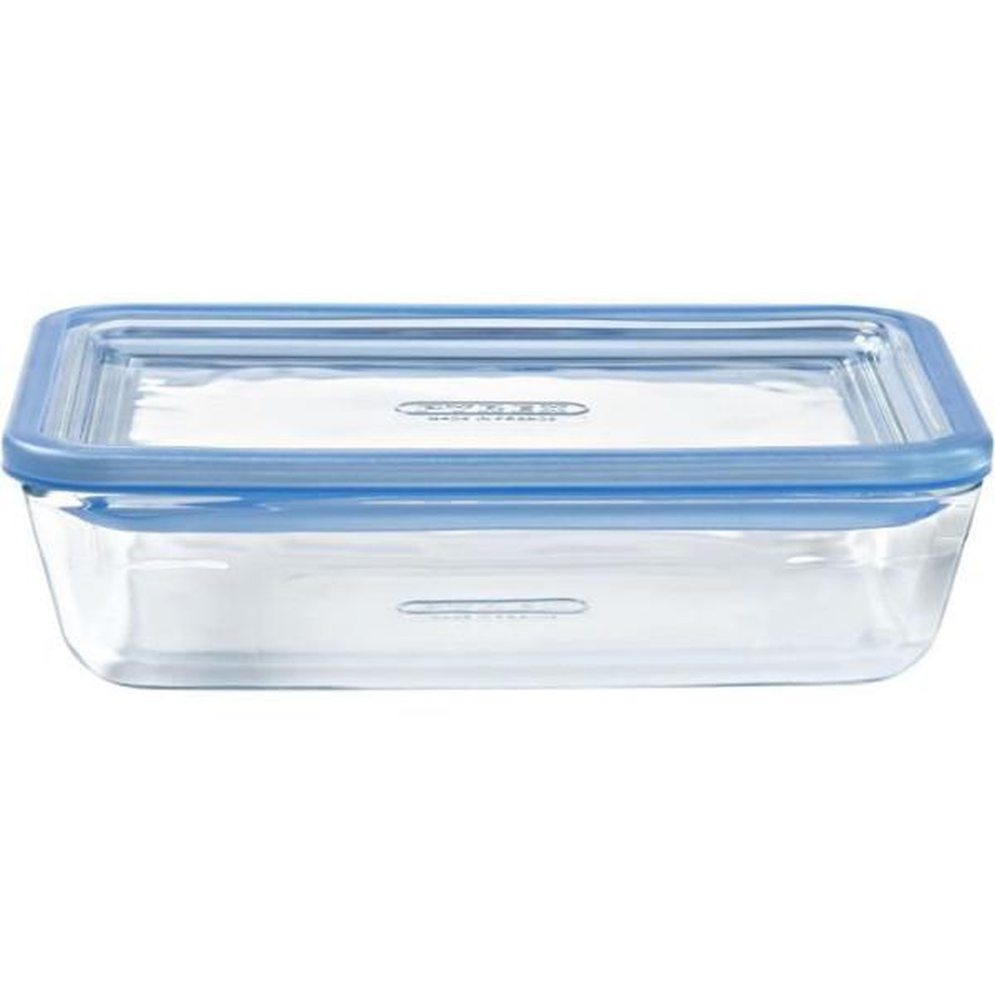 Voir la diapositive 2 : PYREX Lot de 3 Boîtes de conservation avec couvercle - PYREX - Zero Plastic - Verre - Rectangulaire - 0.8/1,5/2,6 L