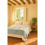 Voir la diapositive 3 : Home collection Bout de lit 100% gaze de coton