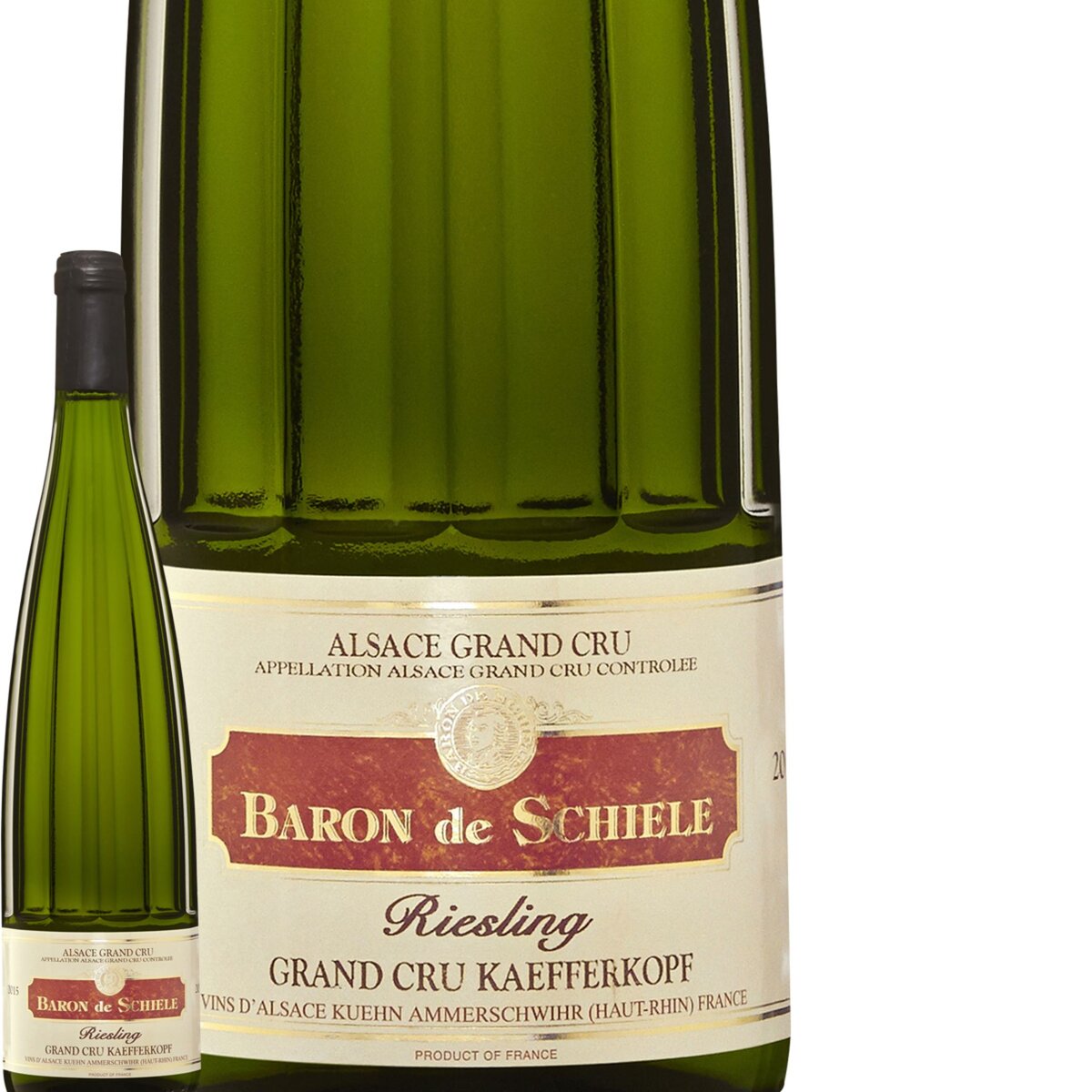 Grand Cru Kaefferkopf Baron de Schiele Alsace Grand Cru Riesling Blanc 2015