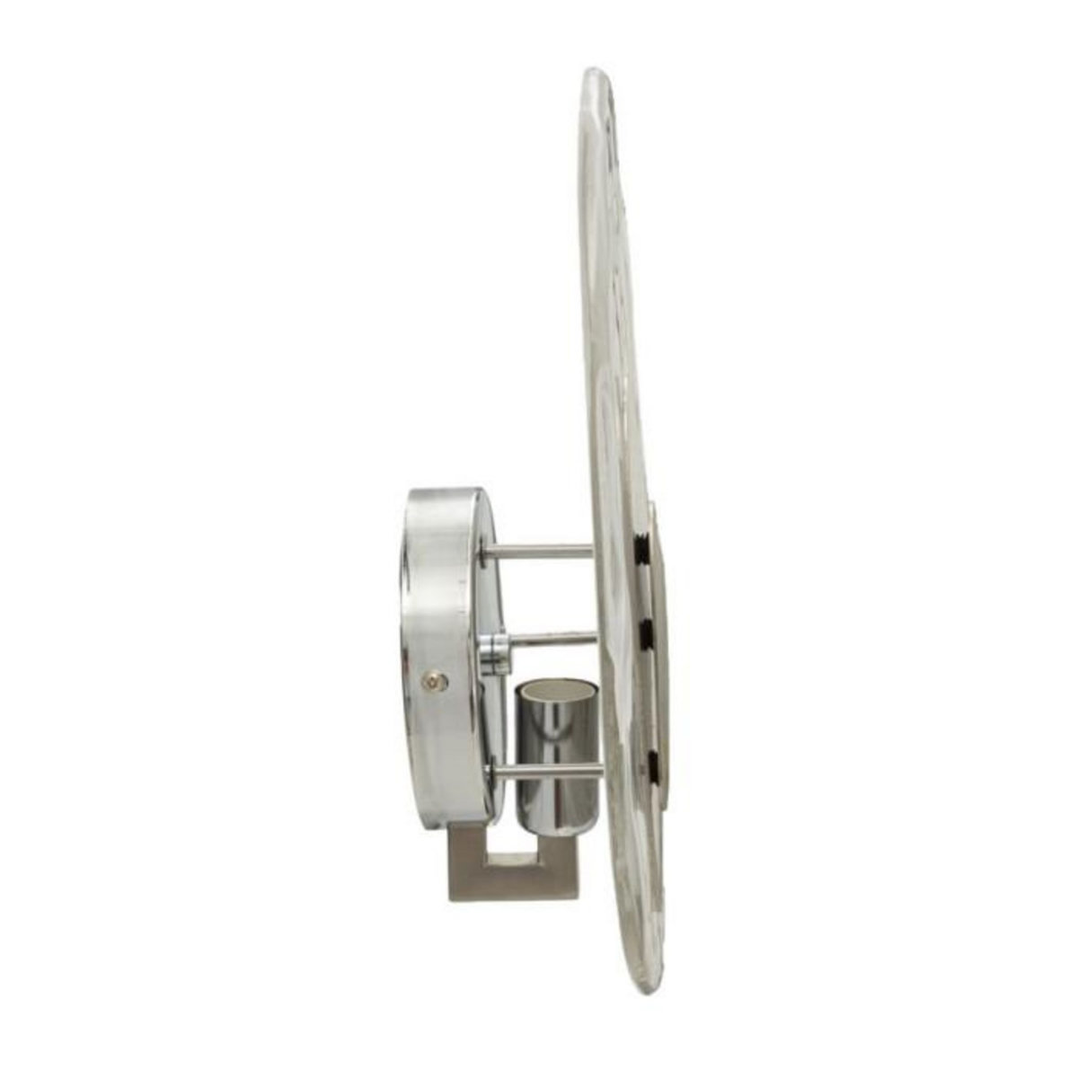 Paris Prix Applique Murale en Verre  Ocean  32cm Blanc & Argent