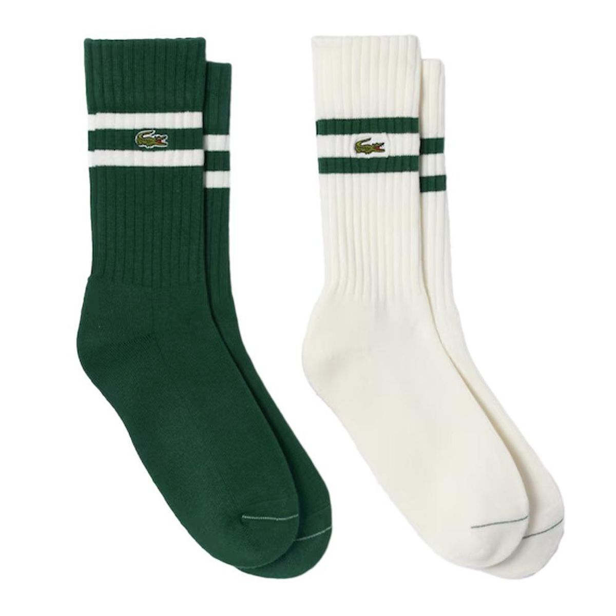 Lacoste X2 paires de Chaussettes es/  Homme Lacoste Ribbon