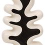 Voir la diapositive 2 : ATMOSPHERA Vase Design en Céramique  Twisted Lime  28cm Noir & Blanc