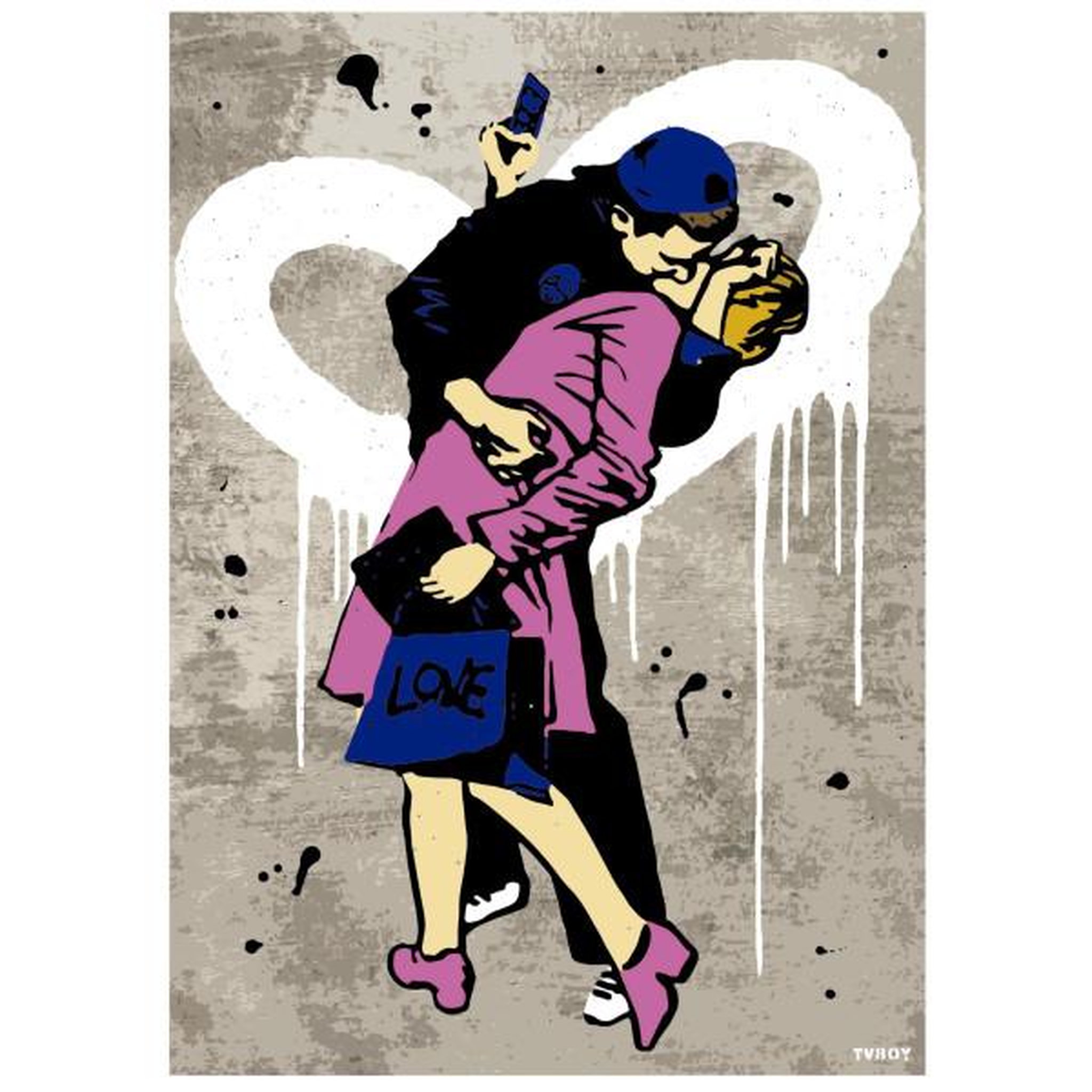 Voir la diapositive 2 : EDUCA Puzzle - educa - le baiser, tv boy - 1000 pieces - 68 x 48 cm - pour adultes a partir de 12 ans