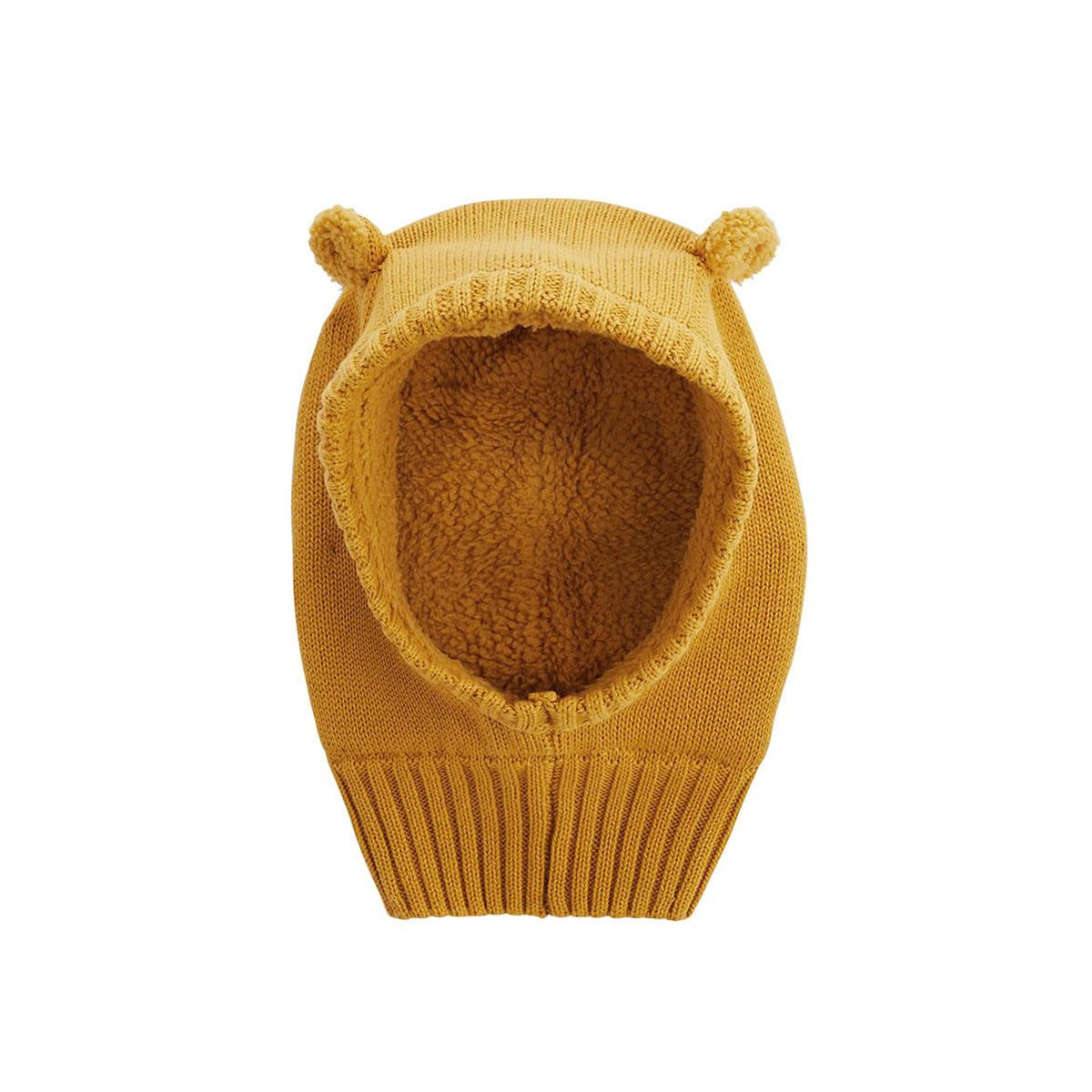 Petit Béguin Cagoule bébé en tricot Charly