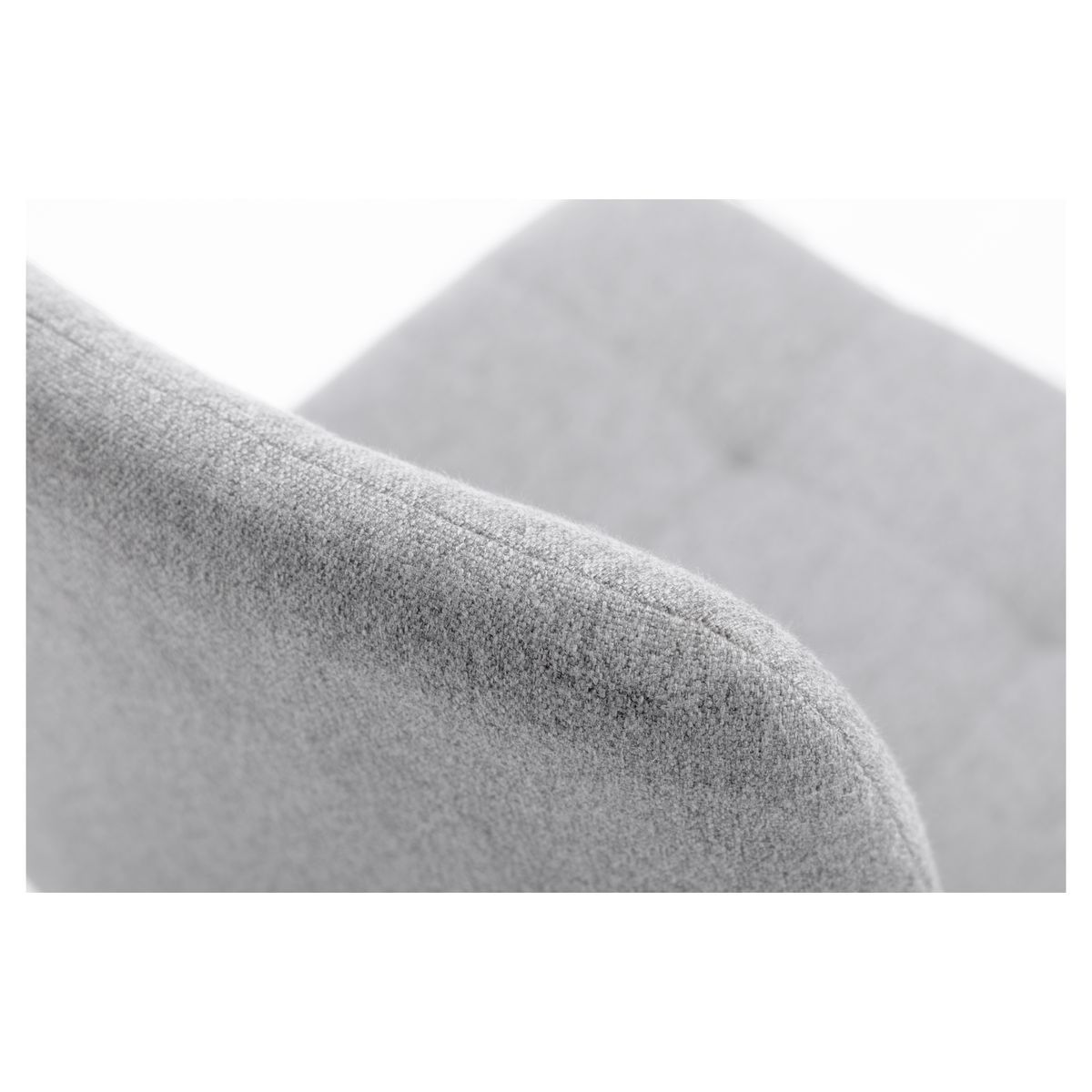 Lot de 2 chaises pieds métal noir CHLOE