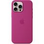 Voir la diapositive 2 : APPLE Coque iPhone 16 Pro Max Fuchsia MagSafe silic