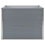 Voir la diapositive 3 : VIDAXL Jardiniere 100x100x77 cm Acier galvanise Gris