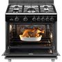Voir la diapositive 2 : SMEG Piano de cuisson gaz BG91N2