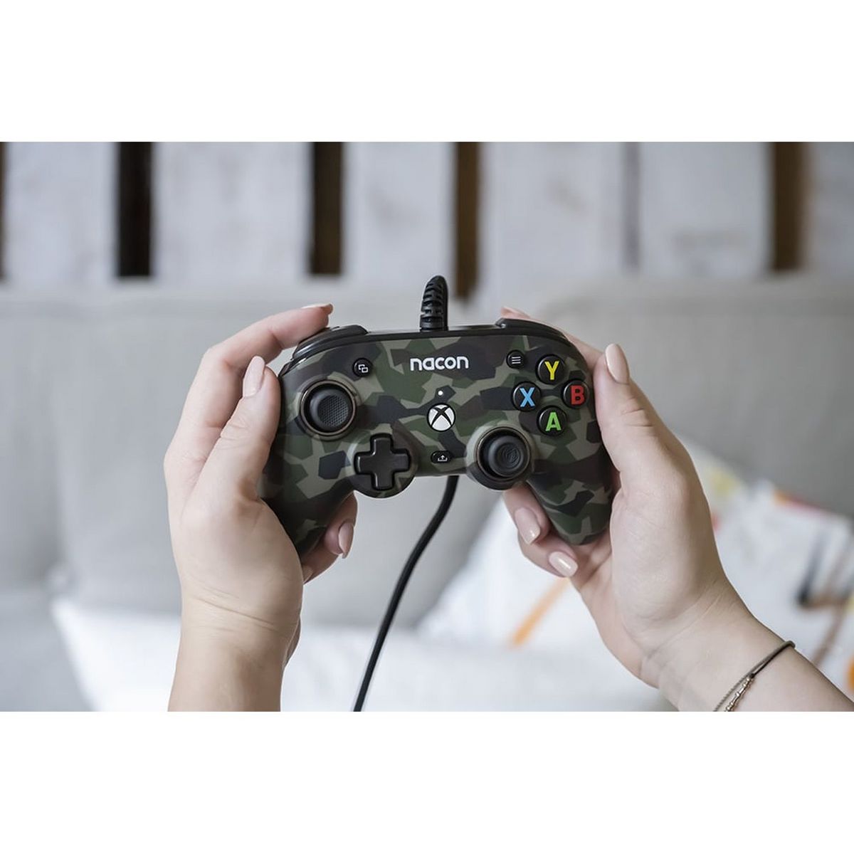 Manette Filaire Personnalisable Camo Forest Xbox Series