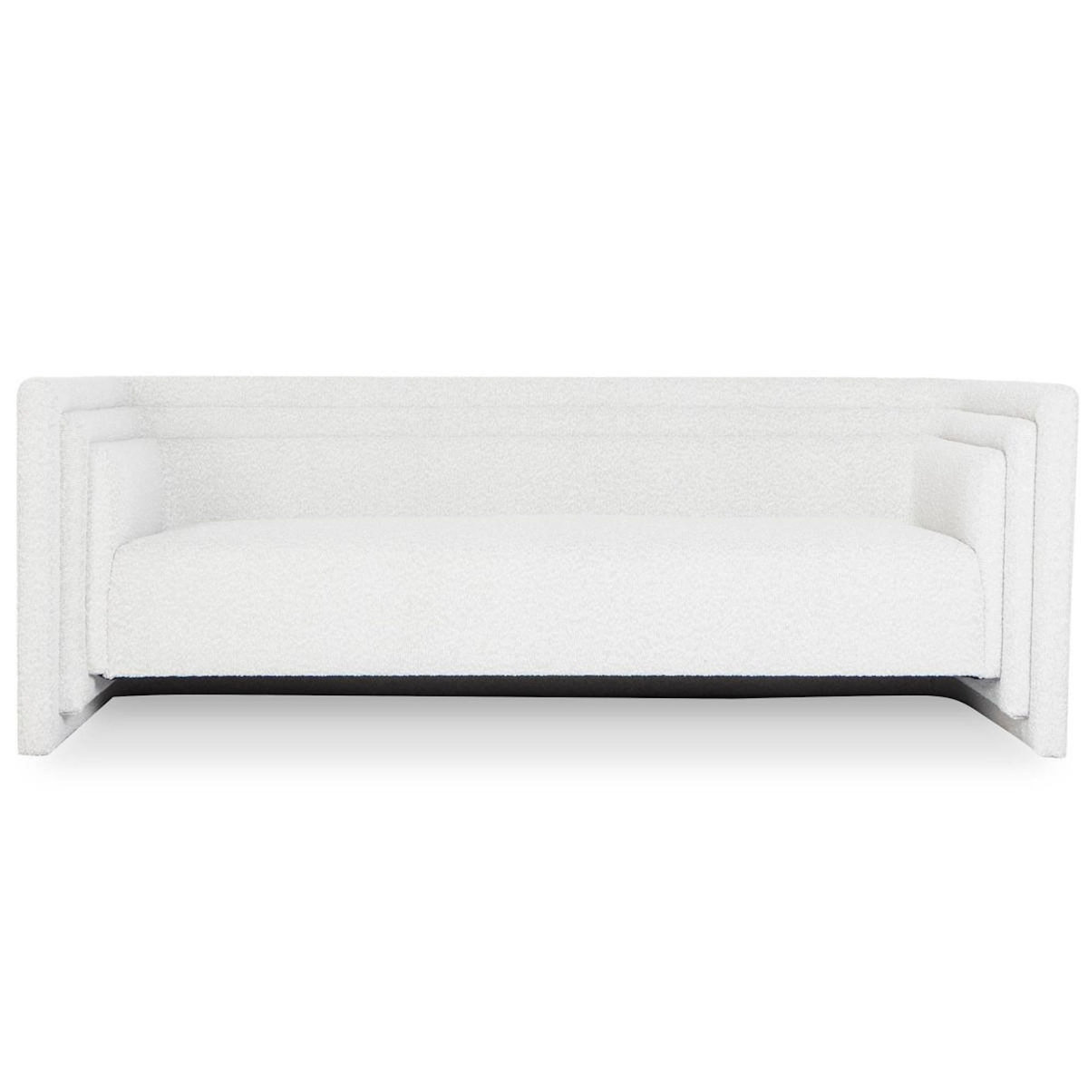 Paris Prix Canapé 3 Places Design Bouclette  Cubia  230cm Crème