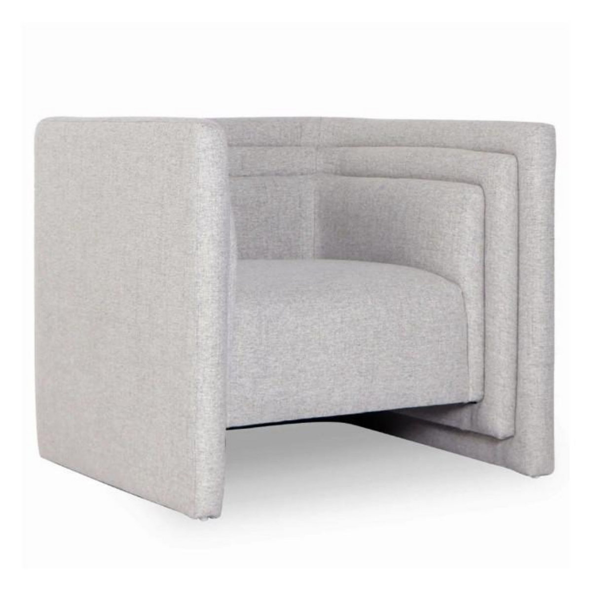 Paris Prix Fauteuil Design  Cubia  90cm Gris