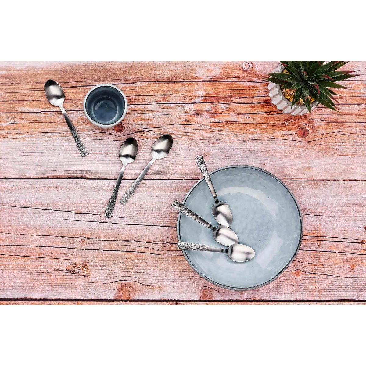 BJORN Coffret 6 petites cuillères FINN - Silver