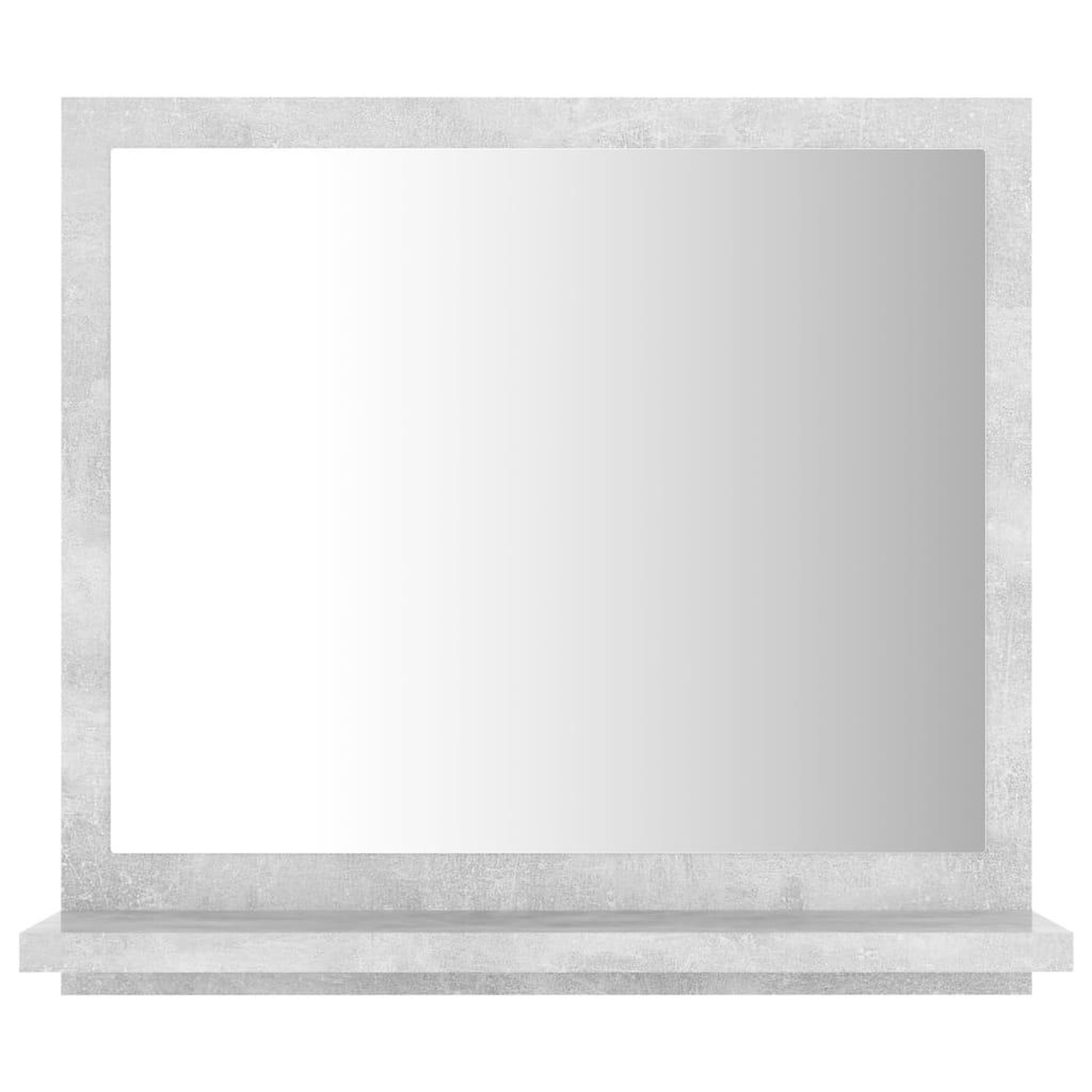 Voir la diapositive 4 : VIDAXL Miroir de salle de bain Gris beton 40x10,5x37cm Bois ingenierie