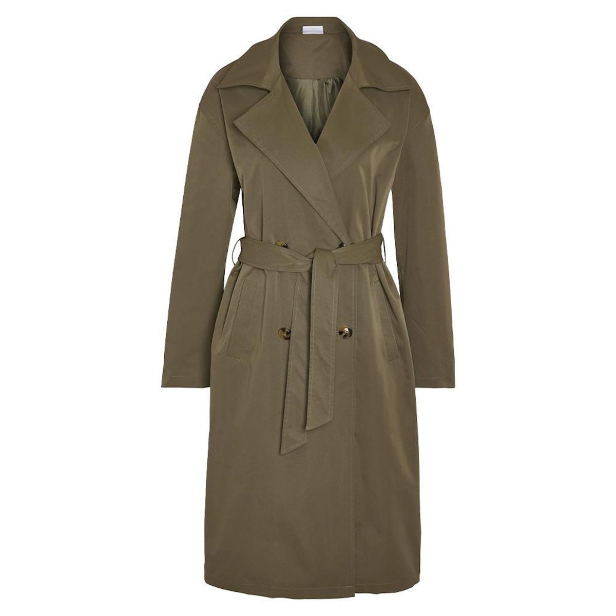 NOISY MAY Trench Kaki Femme Noisy May Manya