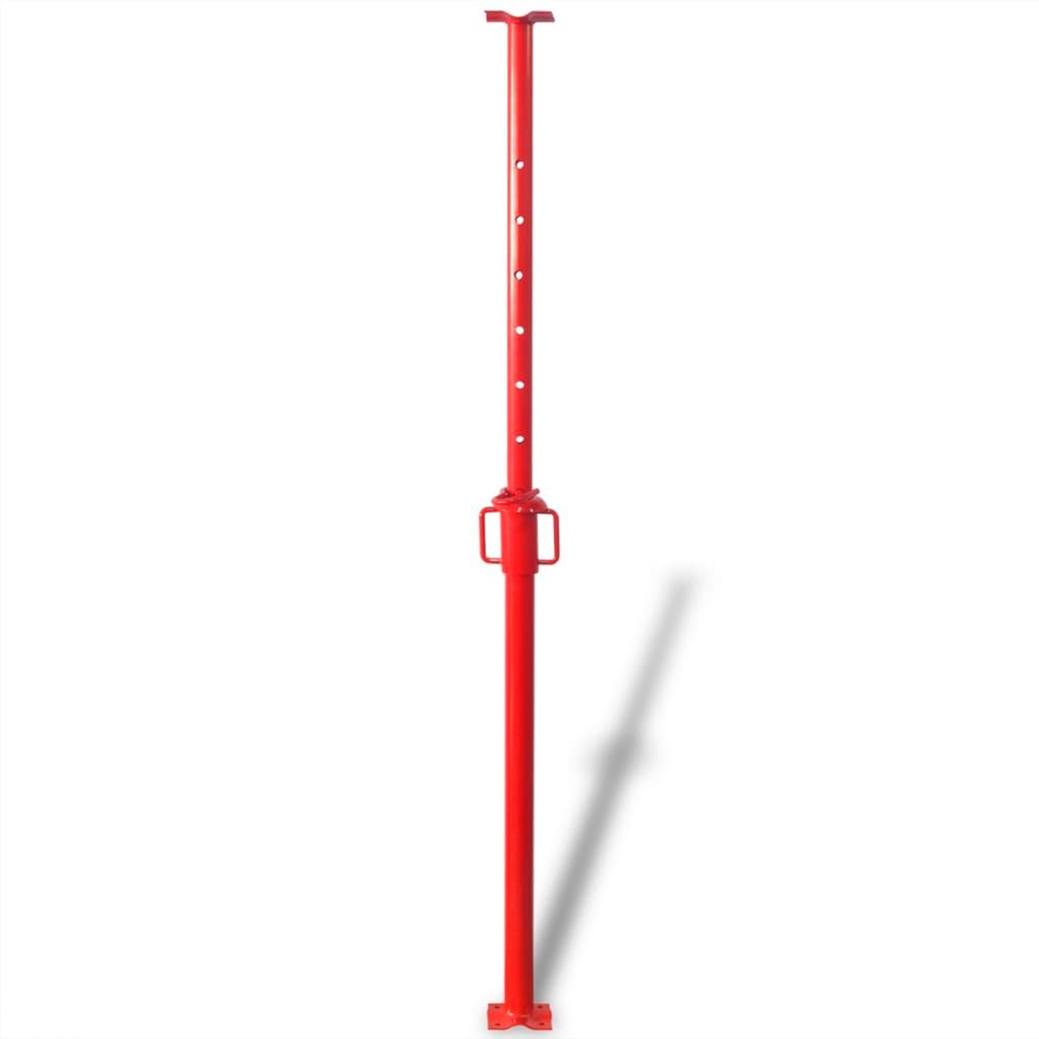 Voir la diapositive 2 : VIDAXL Etai 180 cm rouge