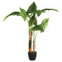 Voir la diapositive 1 : ATMOSPHERA Plante Artificielle  Bananier  125cm Vert