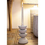 Voir la diapositive 4 : Paris Prix Chandelier Design  Dune  15cm Crème