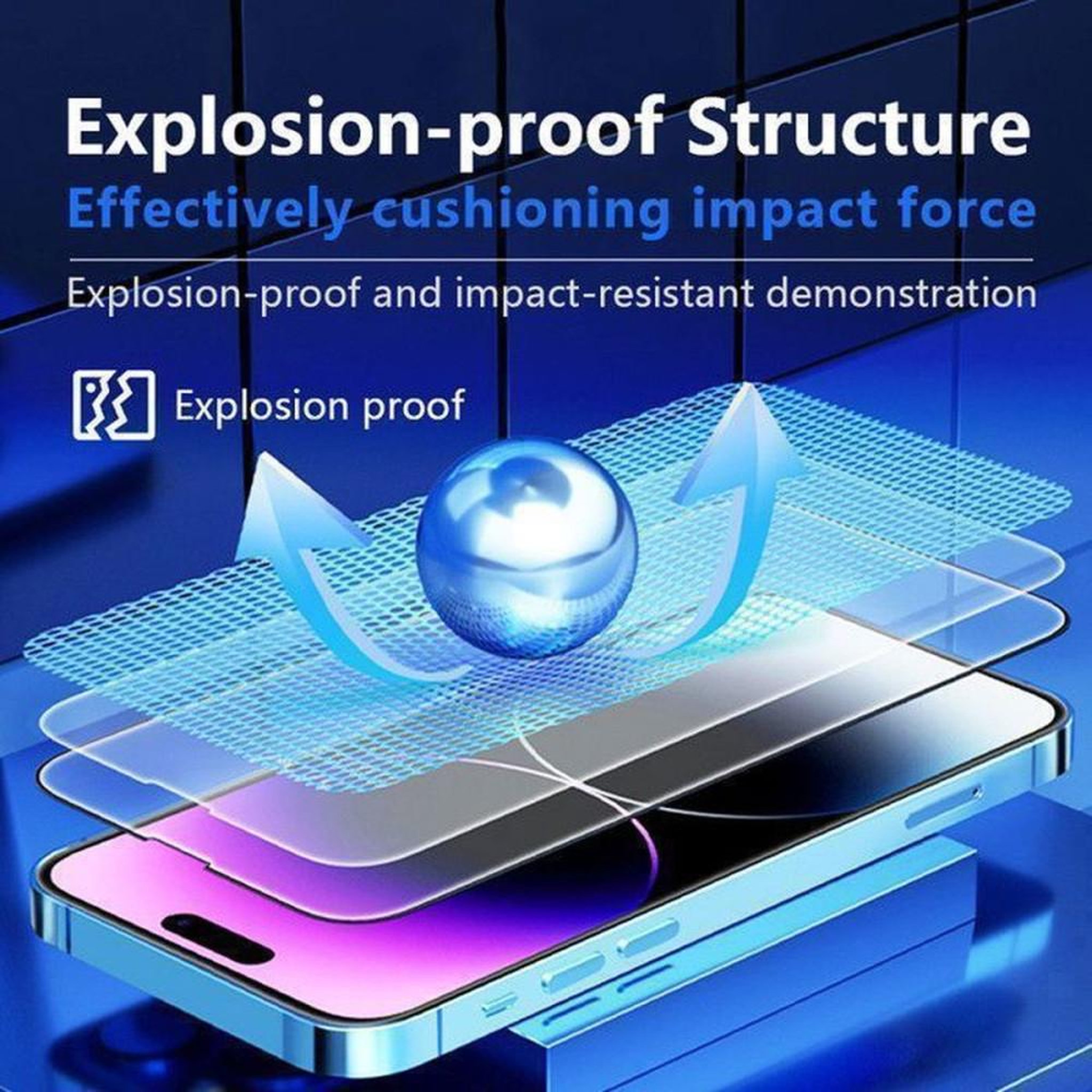 Voir la diapositive 3 : Film de protection écran en verre trempé pour iPhone 16 Plus 6,7  9H, lot de 2