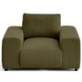 Voir la diapositive 6 : LISA DESIGN Garance - fauteuil en velours côtelé