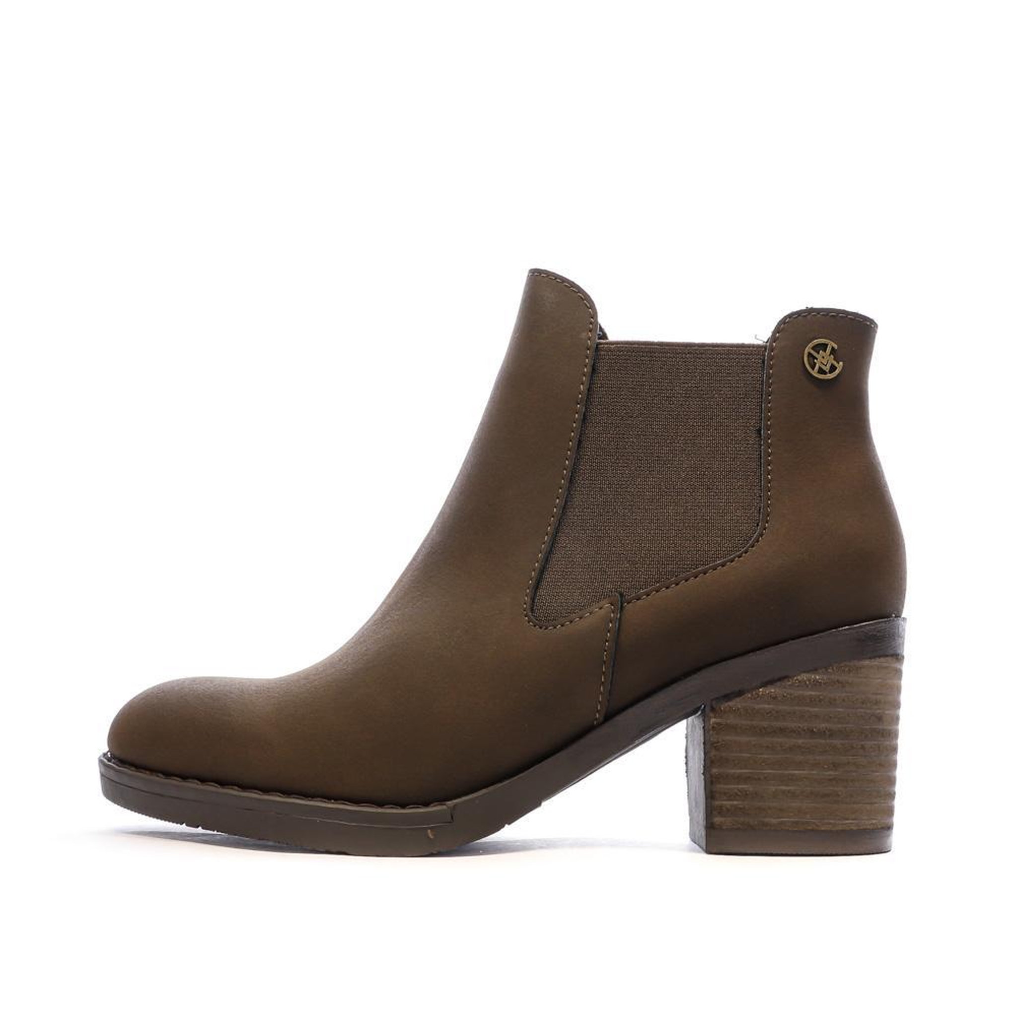 CHATTAWAK Bottines Marron Femme Chattawak TEXAS. Coloris disponibles : Marron