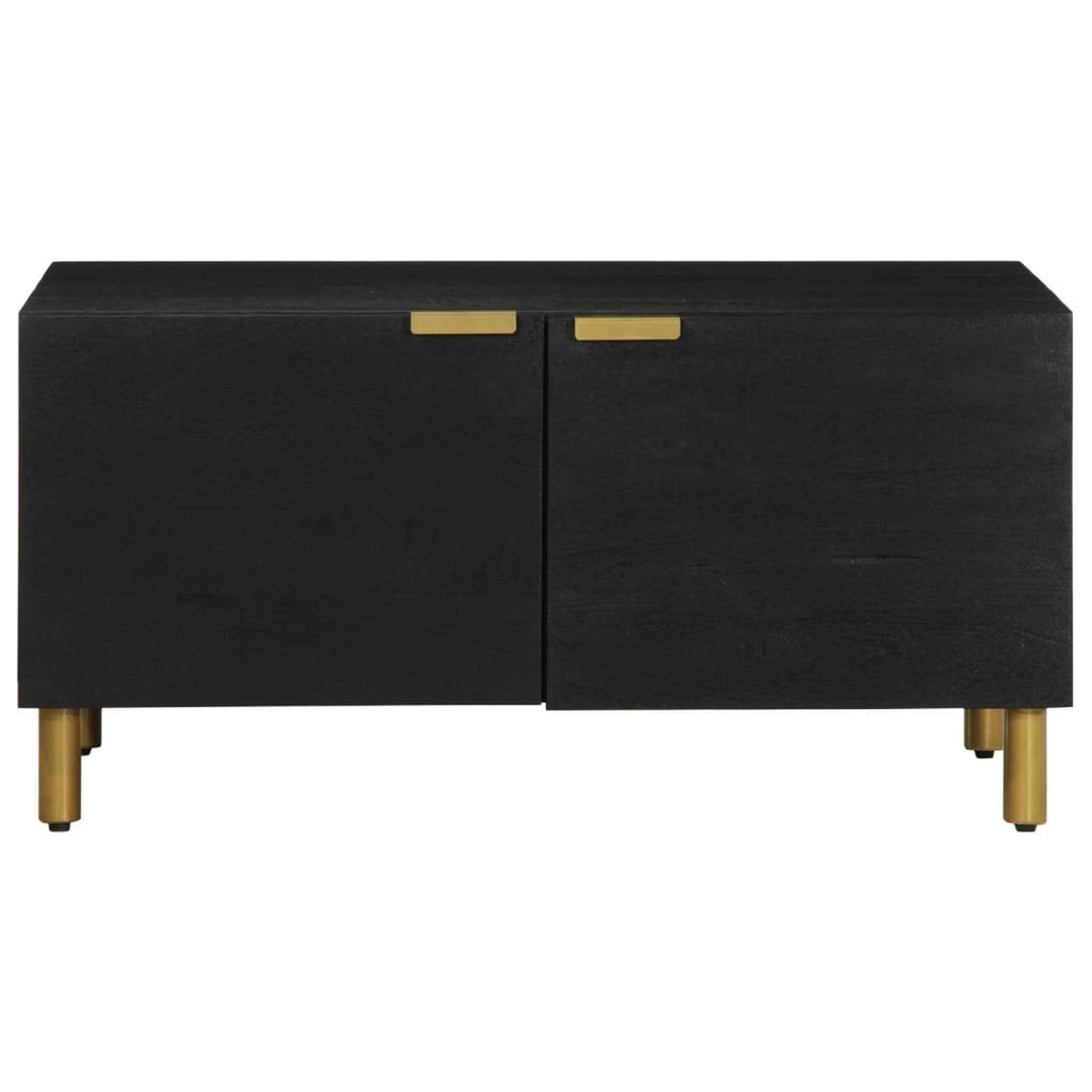 Voir la diapositive 3 : VIDAXL Table basse Noir 80x50x40 cm Bois d'ingenierie