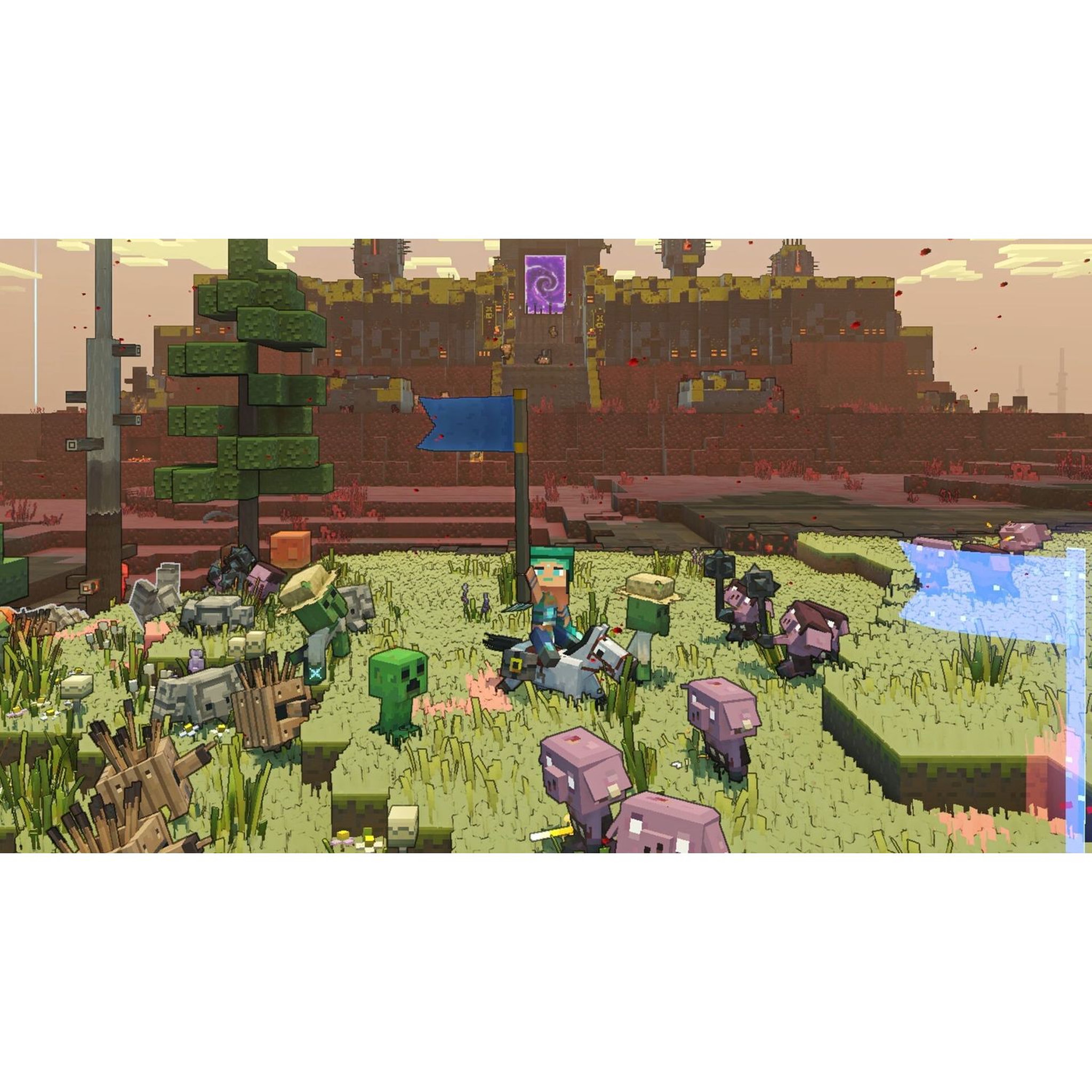 Voir la diapositive 3 : Minecraft Legends - Deluxe Edition Xbox Series X / Xbox One