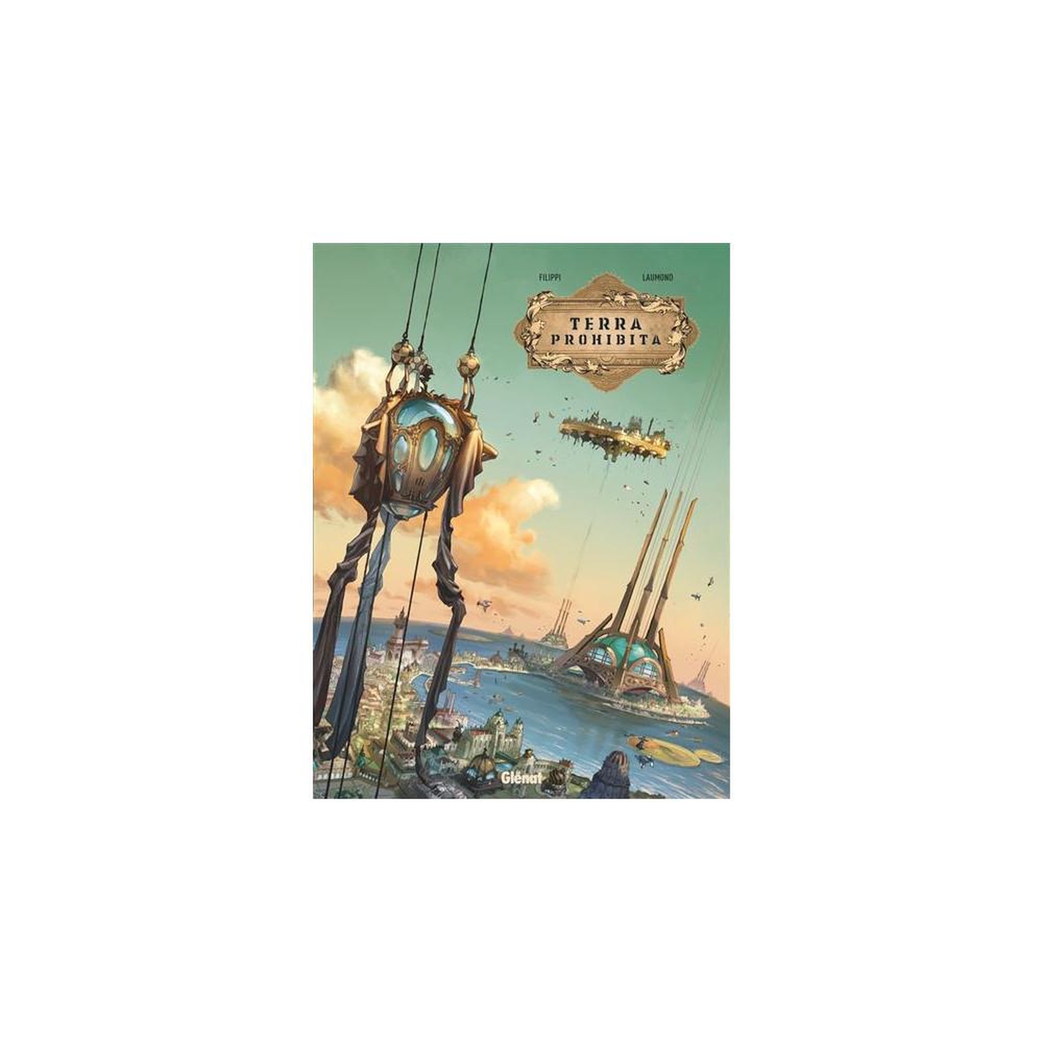 Album bd terra prohibita tome 1 steampunk végétal en hardcover