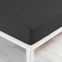 Voir la diapositive 1 : Paris Prix Drap Housse  Jersy  90x190cm Anthracite