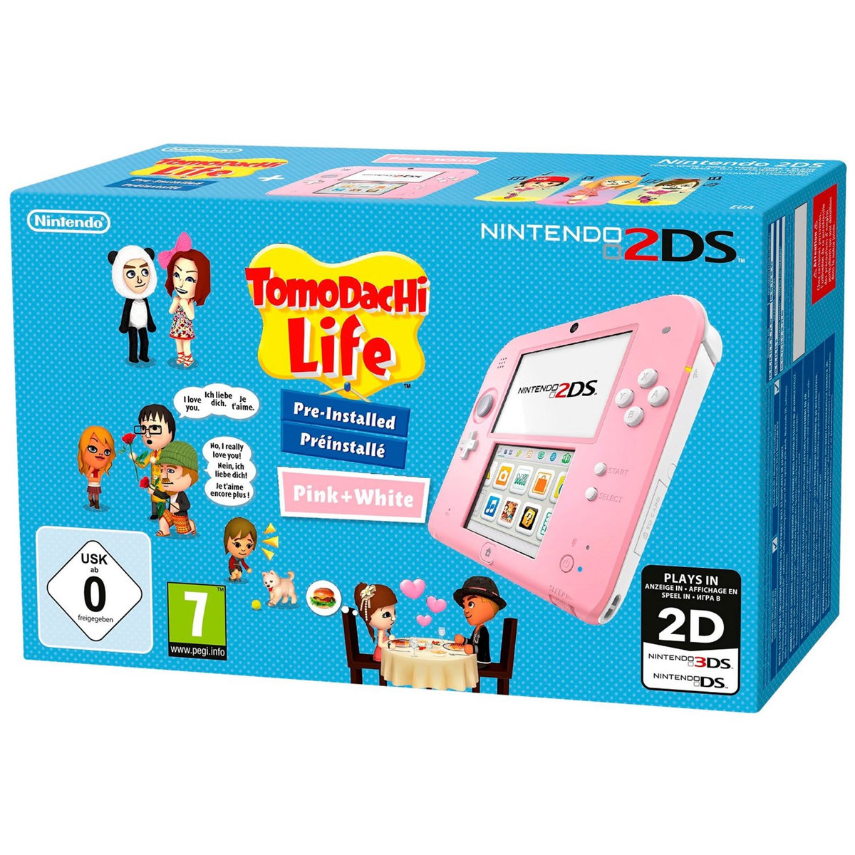 NINTENDO Console 2DS Tomodachi Life