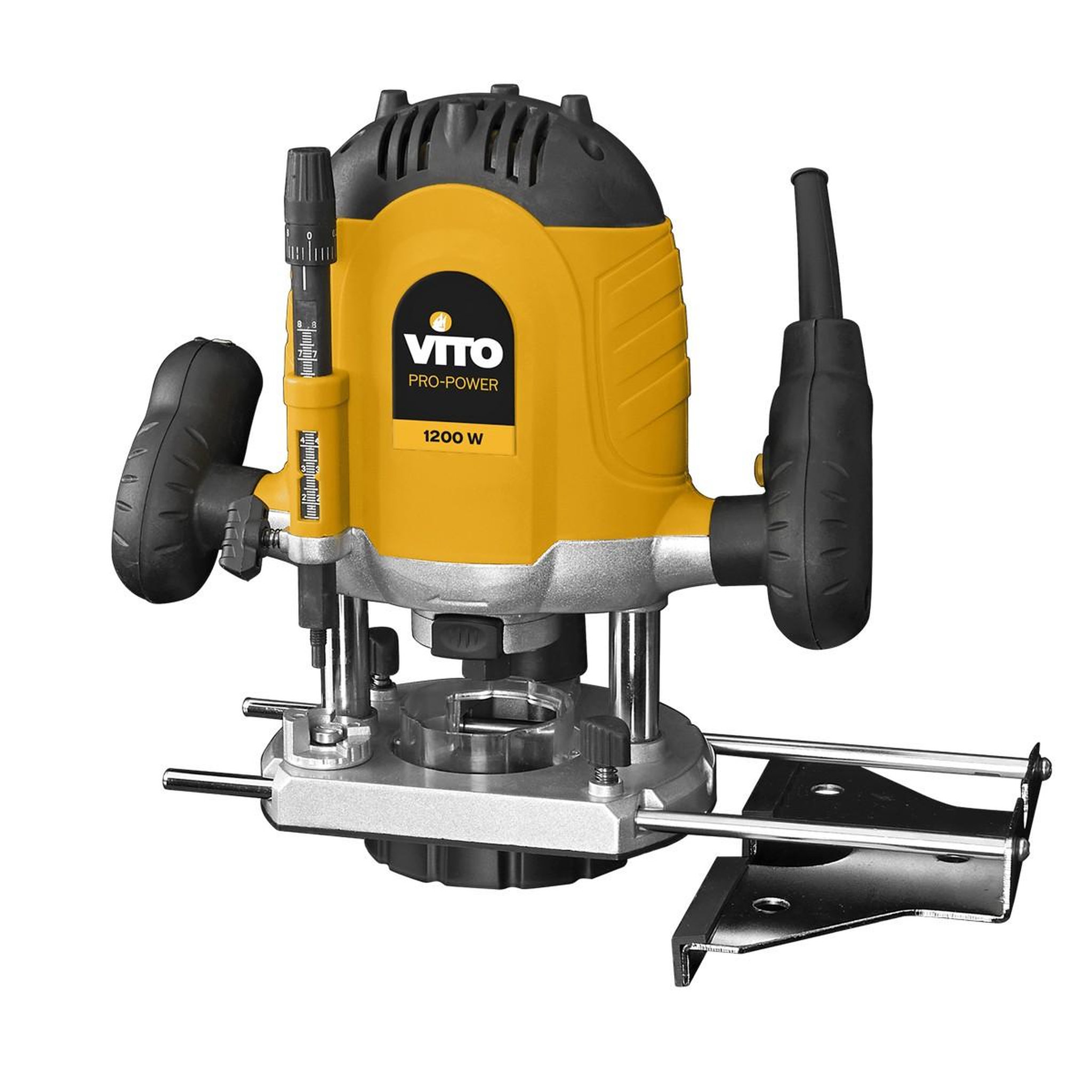 VITO Pro-Power Défonceuse Bois massifs Contreplaqués 1200W Epaisseur 6- 8 mm VITO