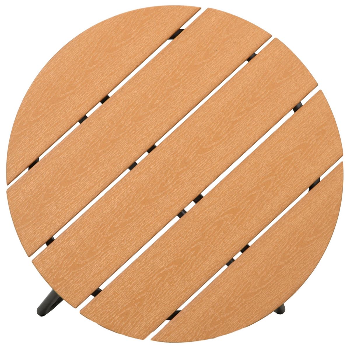 OUTSUNNY Ensemble bistro de jardin 2 places 3 pièces style contemporain coussins gris acier époxy noir résine filaire grise