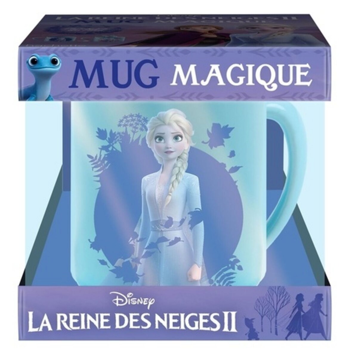  COFFRET MUG MAGIQUE LA REINE DES NEIGES II. L'HISTOIRE DU FILM AVEC 1 MUG MAGIQUE, Disney