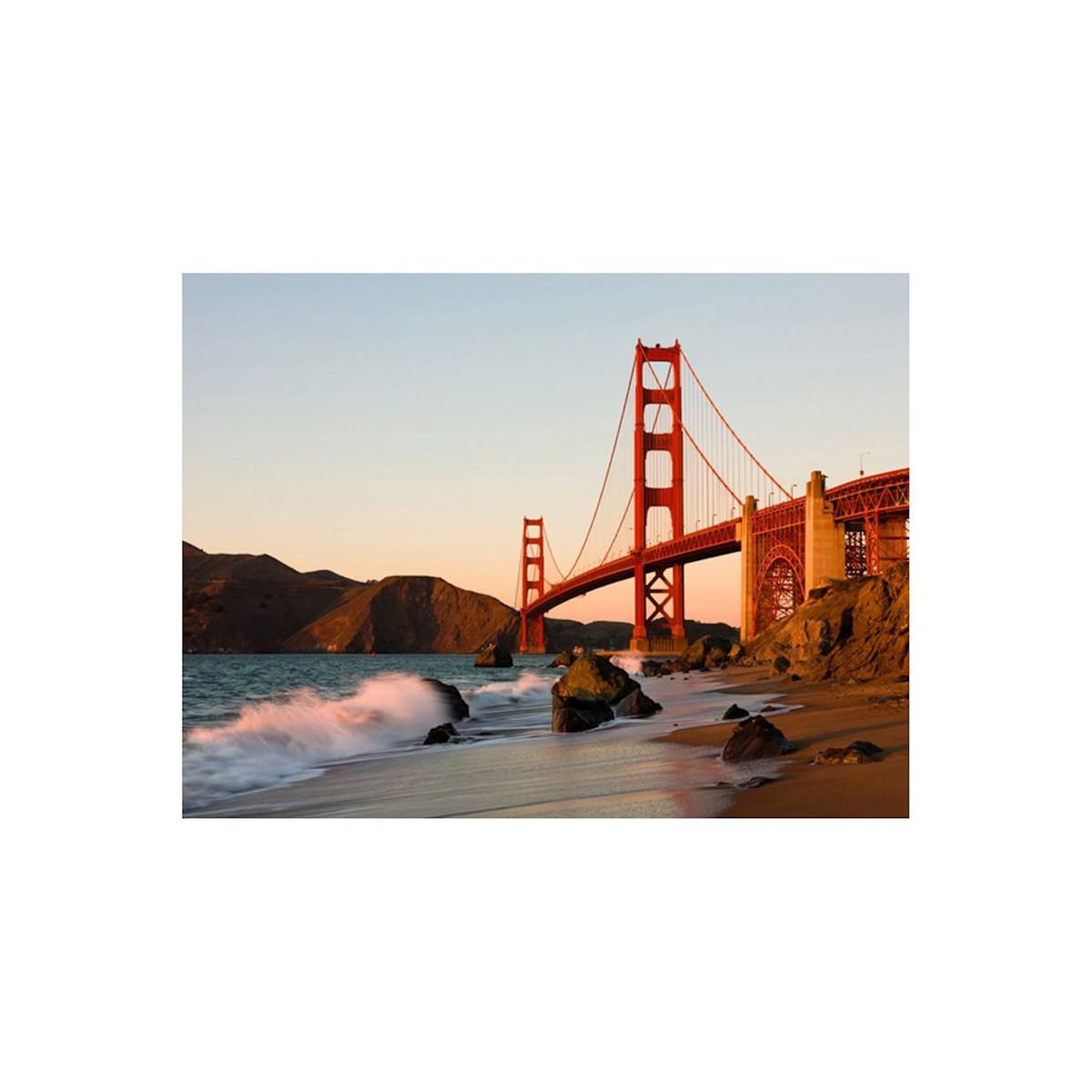 Paris Prix Papier Peint  Pont du Golden Gate Coucher de Soleil San Francisco