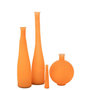 Voir la diapositive 2 : Paris Prix Vase Bouteille en Verre  Neon  80cm Orange