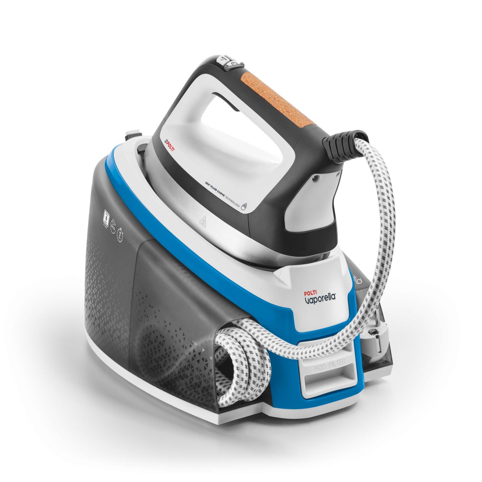Voir la diapositive 3 : POLTI Centrale vapeur Polti Vaporella Instant 2400W 8 Bars 2L