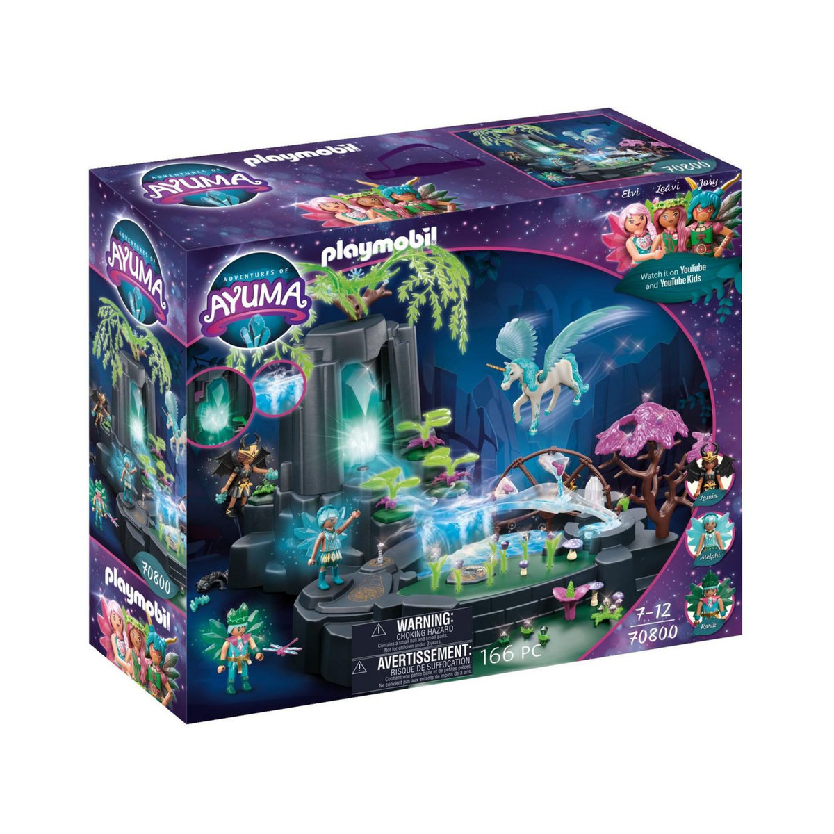 PLAYMOBIL 70800 AYUMA - Source d'énergie enchantée