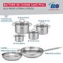 Voir la diapositive 2 : ELO Ensemble de 2 Poêles de cuisson 28 et 32 cm et 4 faitouts 12, 14, 16 et 20 cm Elo Profi Citrin